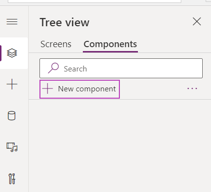 Components in Canvas App